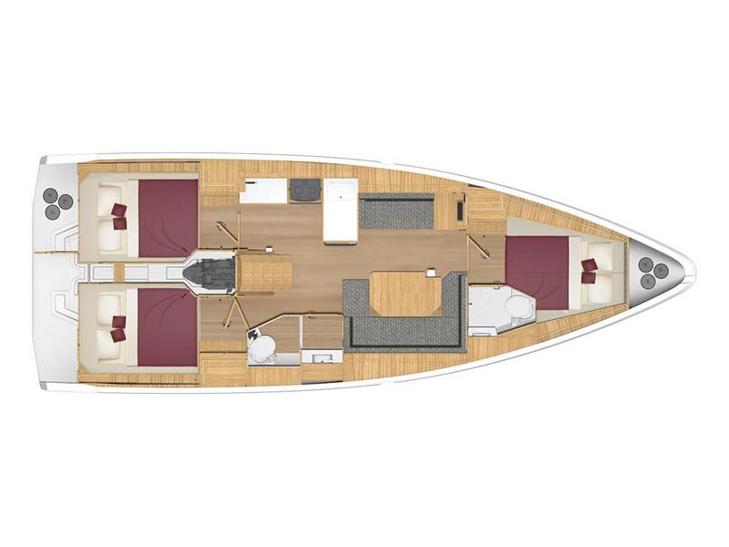 Book yachts online - sailboat - Bavaria C38 - NN1 - NEW 2023 - rent