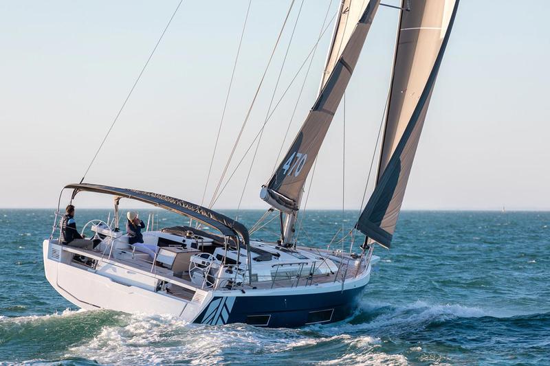 Book yachts online - sailboat - Dufour 470 Grand Large - NN4 - NEW 2023 - rent