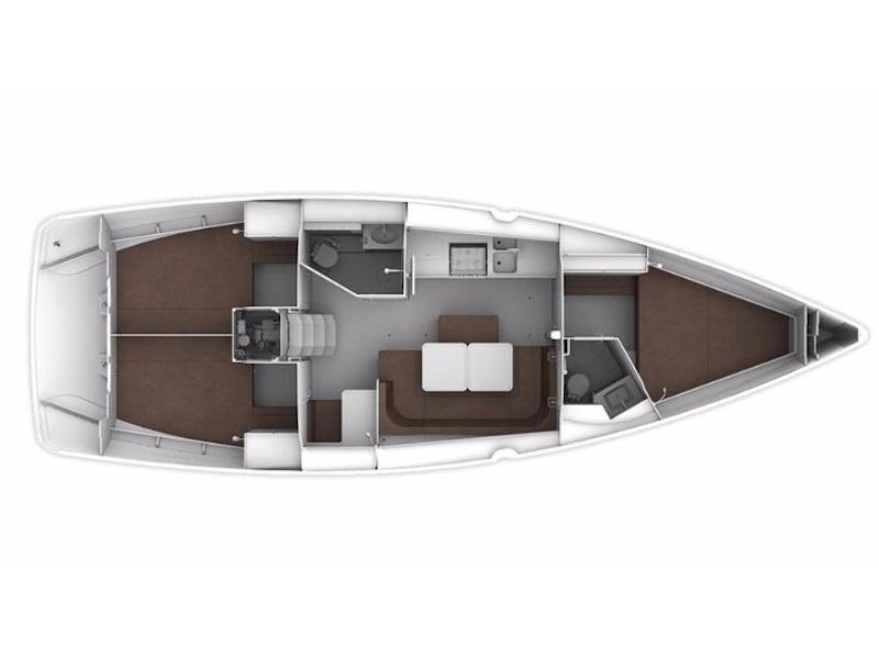Book yachts online - sailboat - Bavaria Cruiser 41S - Ziggy Stardust - rent