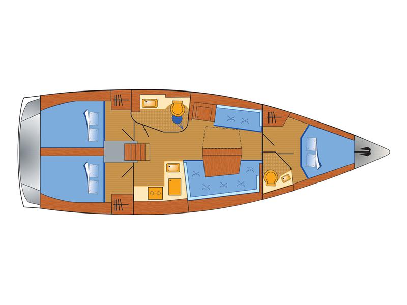 Book yachts online - sailboat - Hanse 418 - Laysan - rent