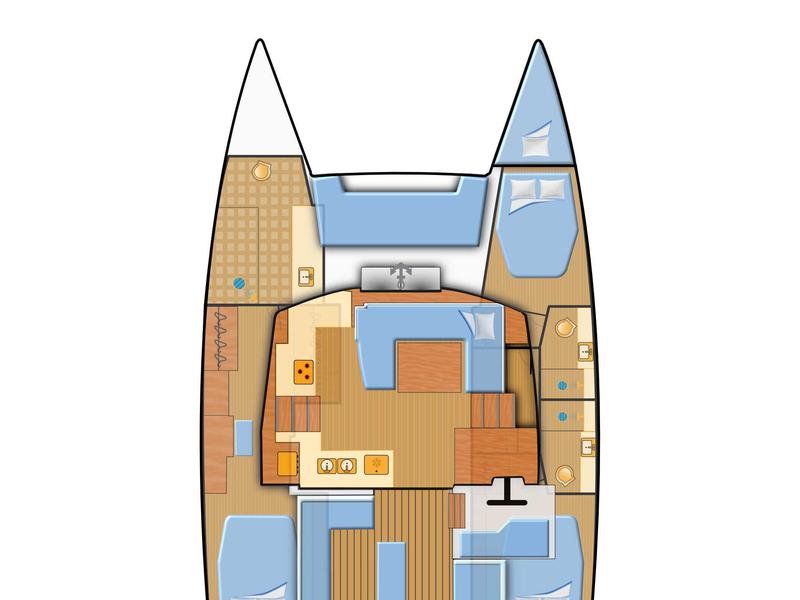 Book yachts online - catamaran - Elba 45 - Balu - rent