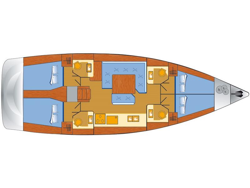 Book yachts online - sailboat - Sun Odyssey 479 - Horizon - rent