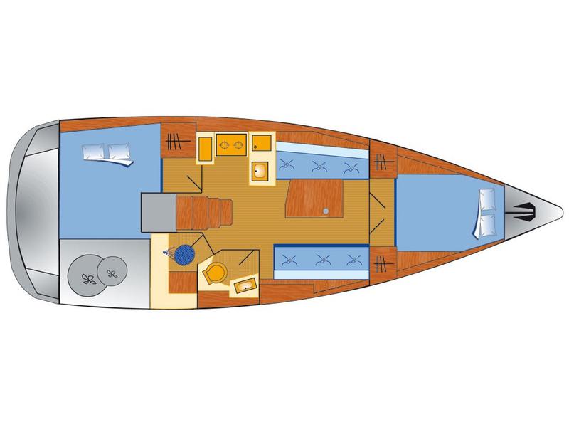 Book yachts online - sailboat - Oceanis 38.1.2 - Tamara - rent