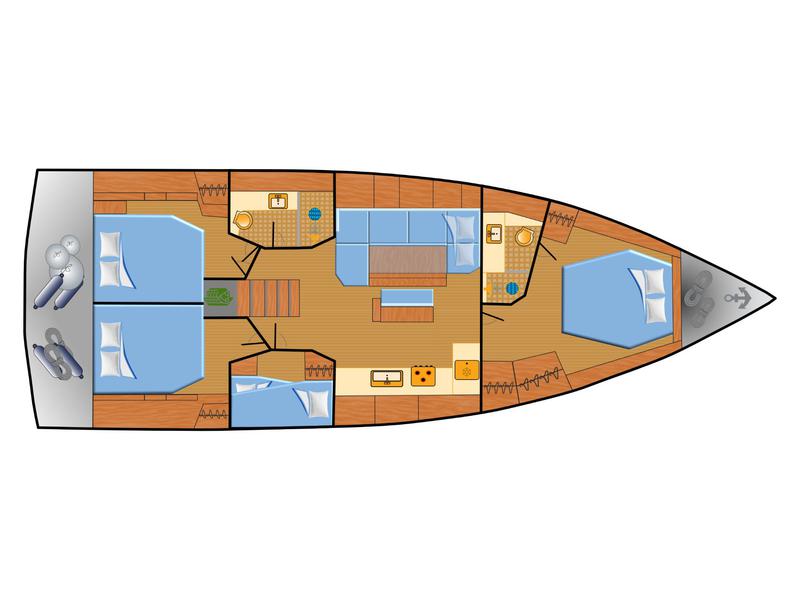 Book yachts online - sailboat - Hanse 460 - Wilson - rent