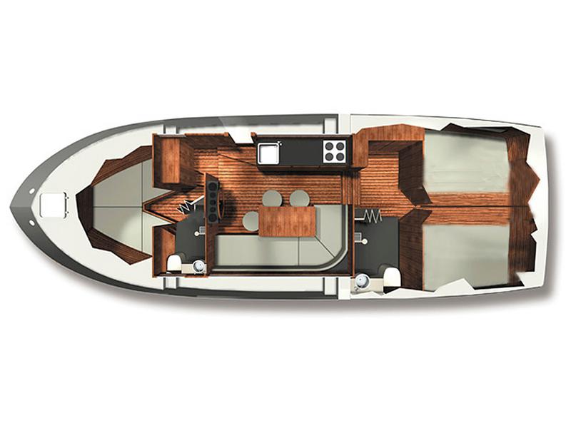 Book yachts online - motorboat - Husky Dane - Sophia ( Electric Drive)  - rent