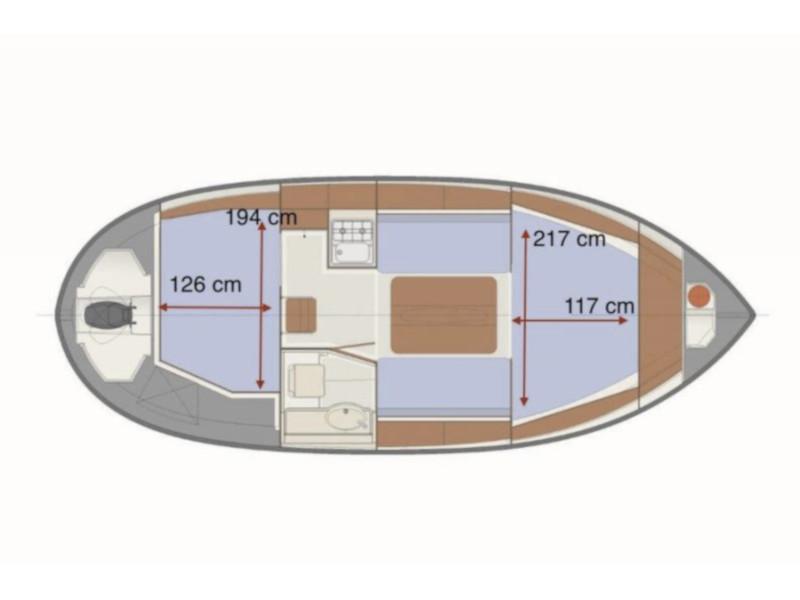 Book yachts online - motorboat - Delphia Nano - Gota 2 - rent