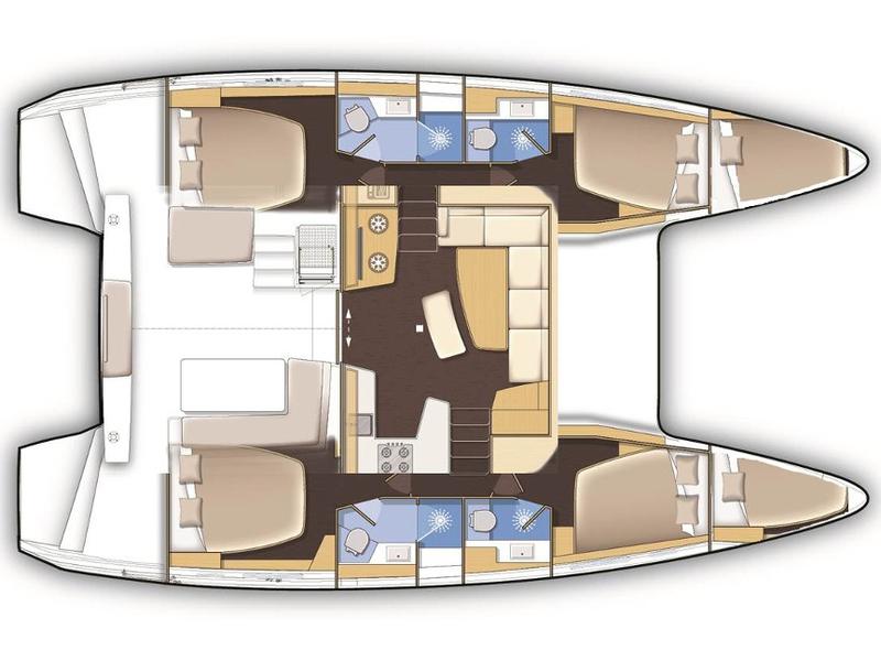 Book yachts online - catamaran - Lagoon 42 - Alchemy - rent