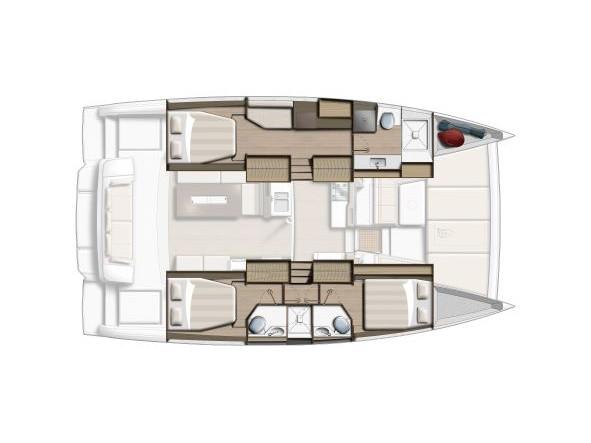 Book yachts online - catamaran - Bali 4.2 - AITAYAMA - rent