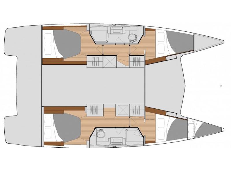Book yachts online - catamaran - Isla 40 - Vetrohod - rent