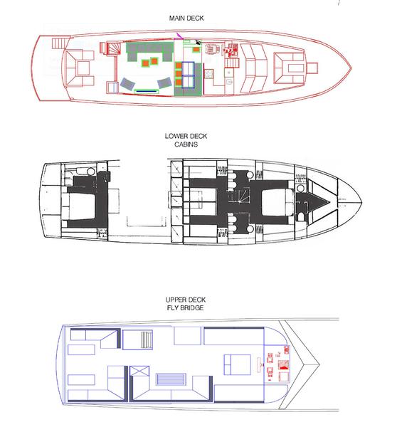 Book yachts online - motorboat - Maiora Renaissance 66/70ft - Dini - rent