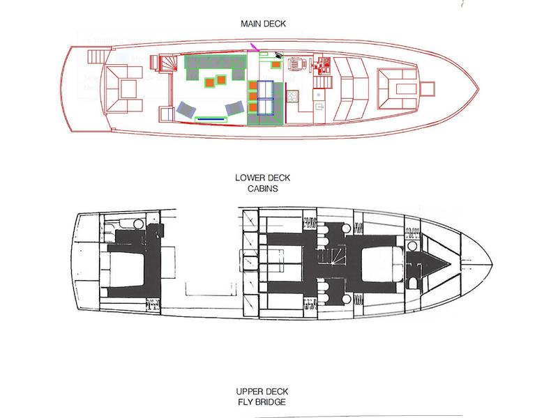 Book yachts online - motorboat - Maiora Renaissance 66/70ft - Dini - rent