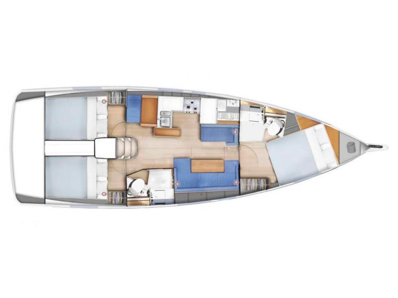 Book yachts online - sailboat - Sun Odyssey 410 - Alaska - rent