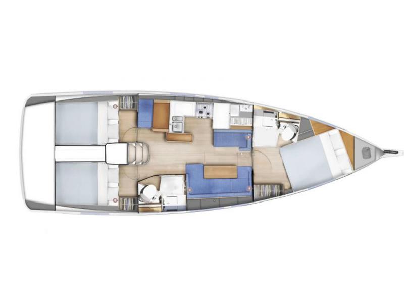 Book yachts online - sailboat - Sun Odyssey 410 - Aloha - rent