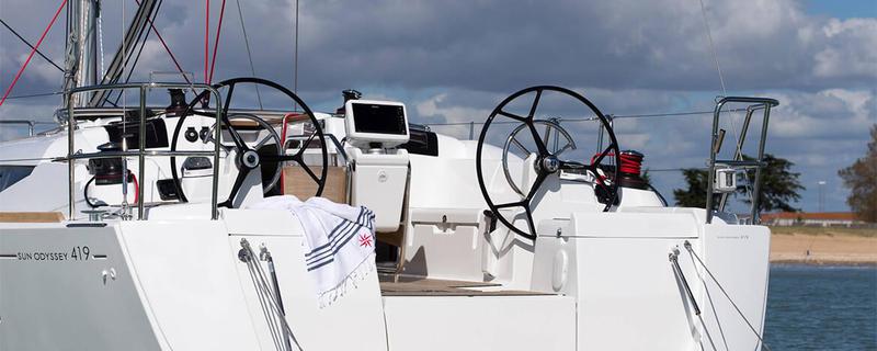 Book yachts online - sailboat - Sun Odyssey 419 - Anerada - rent