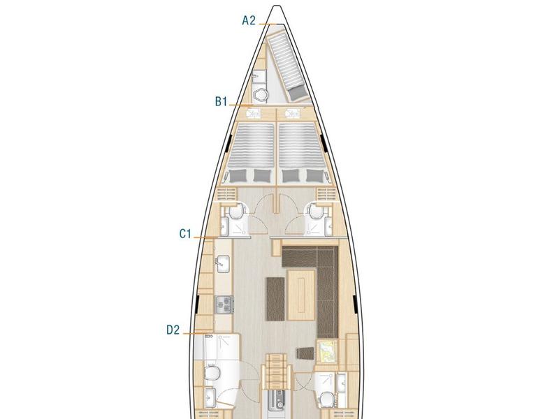 Book yachts online - sailboat - Hanse 508 - Change of Seasons - rent