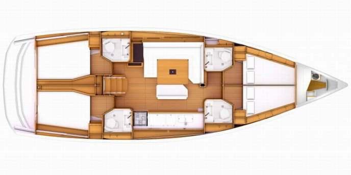 Book yachts online - sailboat - Sun Odyssey 519 - In A Silent Way - rent
