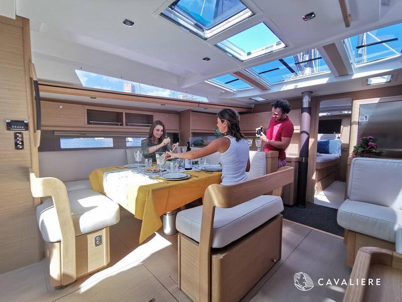 Book yachts online - sailboat - Dufour 56 Exclusive - Cavaliere CAST(Ac+Gen+Wm+Bbq) - rent