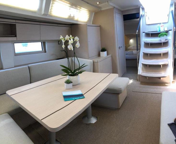 Book yachts online - sailboat - Oceanis 51.1 - DEMILIA STAR (generator, air condition, water maker, full teak deck, pearl grey hull, electric throttle, 1 SUP free of charge) - rent