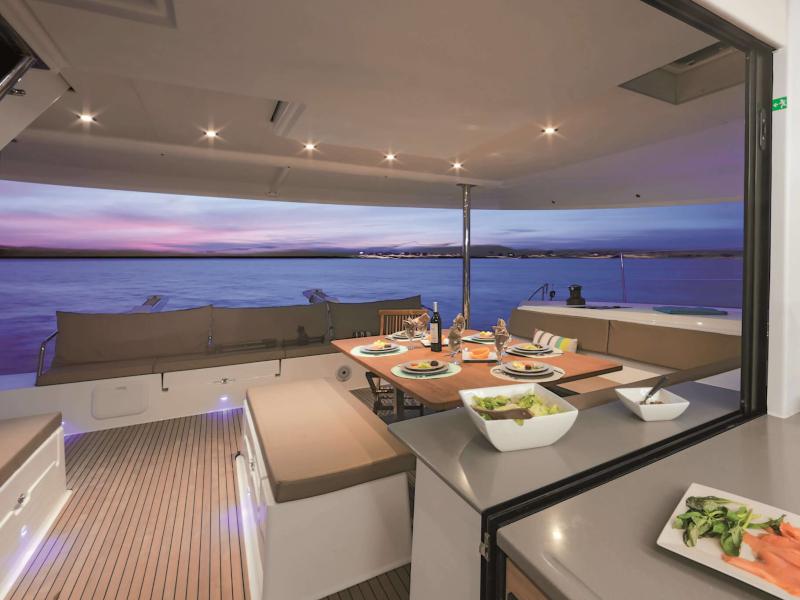 Book yachts online - catamaran - Saba 50 - Princess Aphrodite (crewed) - rent