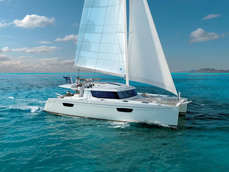 Book yachts online - catamaran - Saba 50 - Princess Aphrodite (crewed) - rent