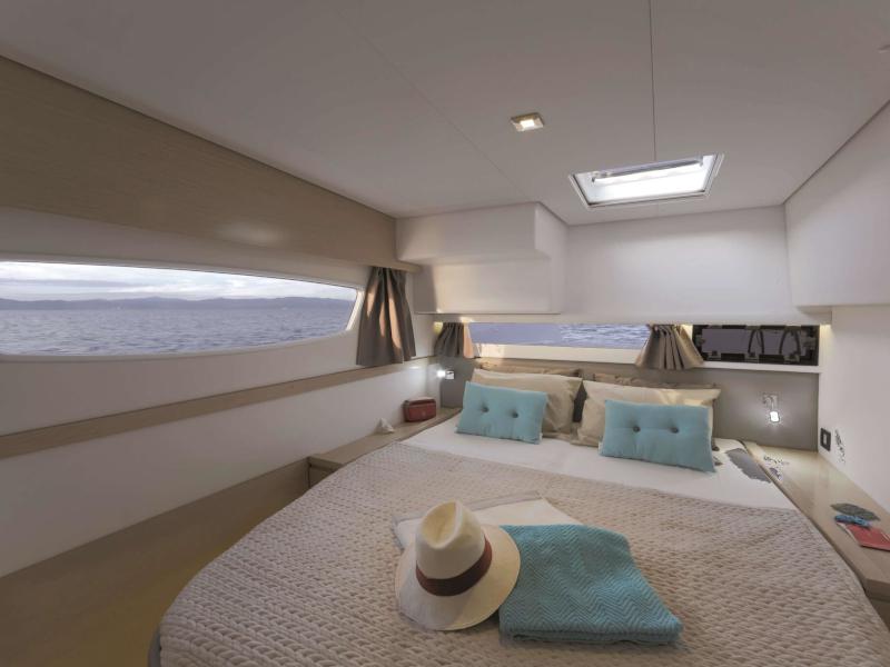 Book yachts online - catamaran - Saba 50 - Princess Aphrodite (crewed) - rent