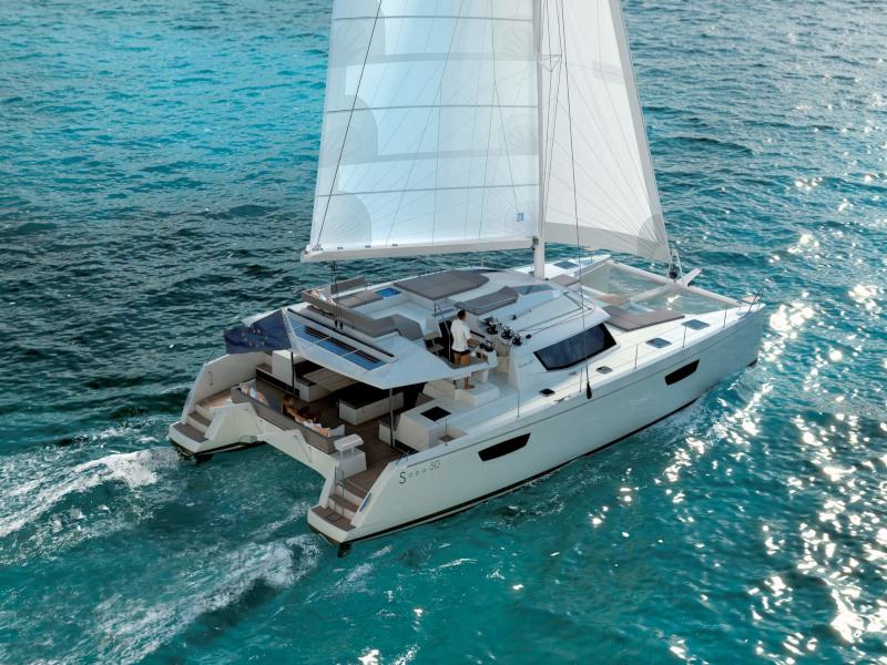 Book yachts online - catamaran - Saba 50 - Princess Aphrodite (crewed) - rent