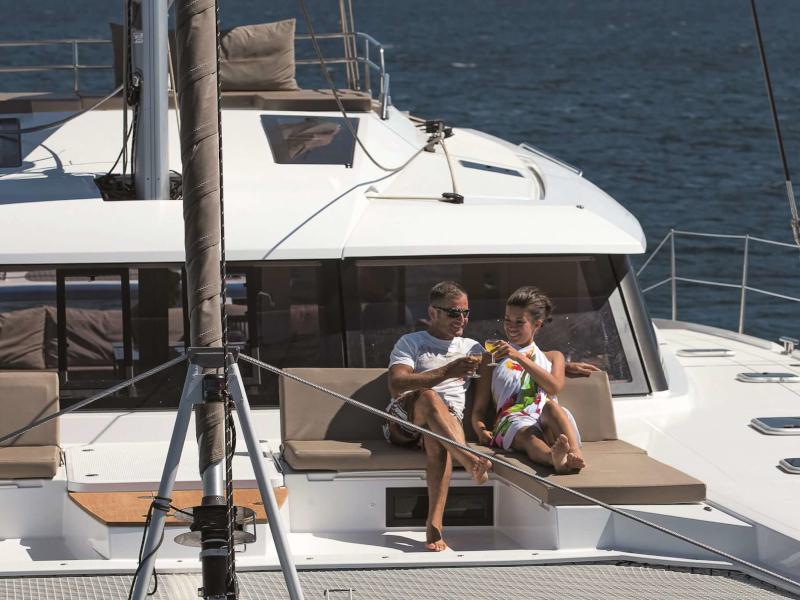 Book yachts online - catamaran - Saba 50 - Princess Aphrodite (crewed) - rent