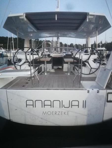 Book yachts online - sailboat - Hanse 588 - Ananija II - rent