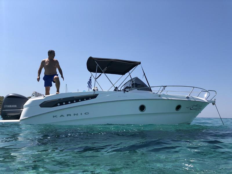 Book yachts online - motorboat - Karnic SL 702 - Meliti - rent