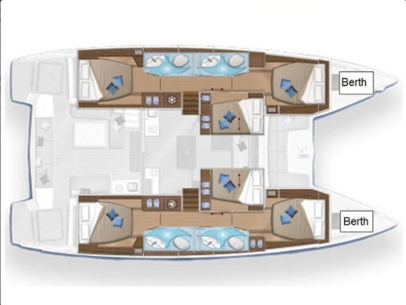 Book yachts online - catamaran - Lagoon 50 - SUNSHINE  - rent