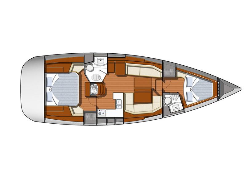 Book yachts online - sailboat - Sun Odyssey 42DS - Sweet Alis - rent