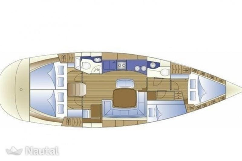 Book yachts online - sailboat - Bavaria 44 - Stelios - rent