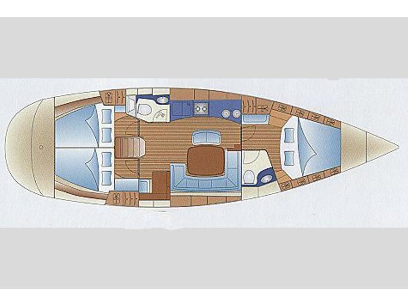 Book yachts online - sailboat - Bavaria 44 - Argonaftis - rent