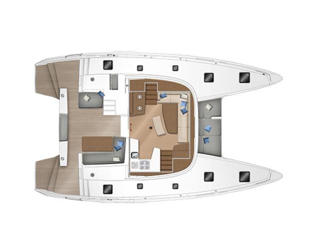 Book yachts online - catamaran - Lagoon 42 - Midas - rent