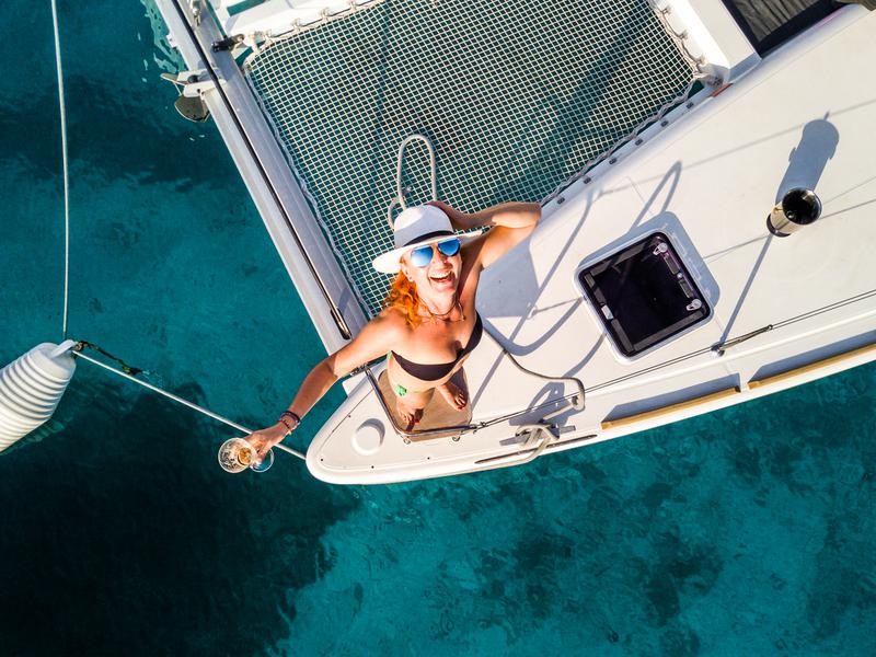 Book yachts online - catamaran - Lagoon 450 Sport - Felix Finis - rent