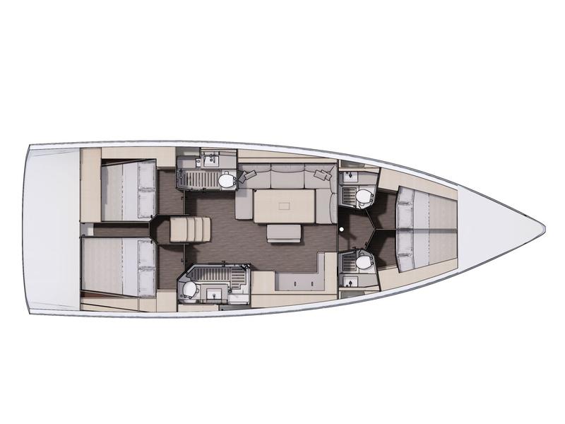 Book yachts online - sailboat - Dufour 470 Grand Large - no name 2 - rent