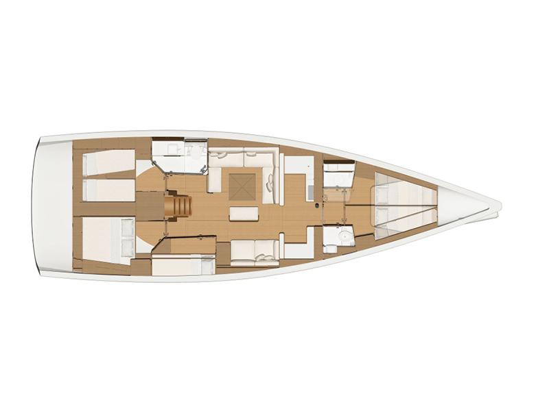Book yachts online - sailboat - Dufour 520 Grand Large - Volante - rent