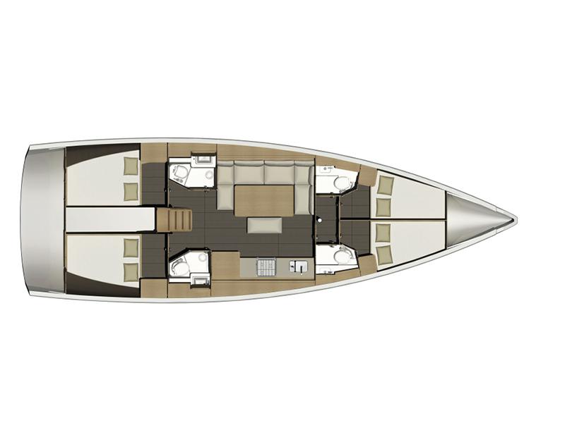 Book yachts online - sailboat - Dufour 460 Grand Large - Vigoroso - rent