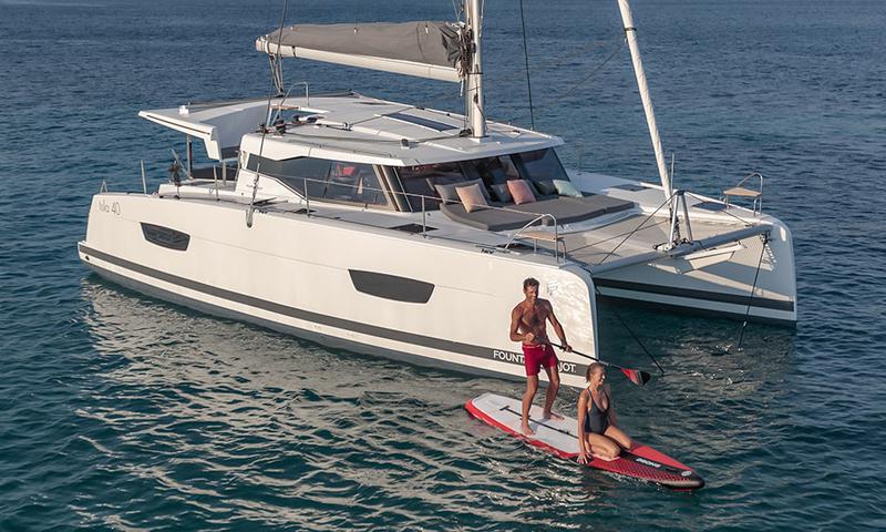 Book yachts online - catamaran - Isla 40 - Ares X - rent