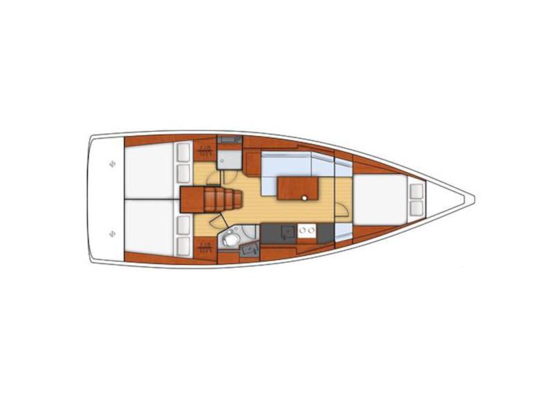 Book yachts online - sailboat - Oceanis 38.1 - Neo - rent