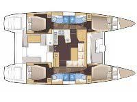 Book yachts online - catamaran - Lagoon 450 Fly (Genarator,A/C,Water Maker,Inverter) - ALKISTIS - rent