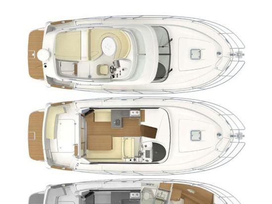 Book yachts online - motorboat - Beneteau Antares 36 - SOLAVIS - rent