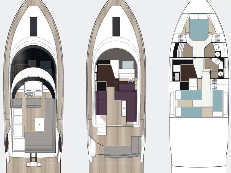 Book yachts online - motorboat - Sealine F450 - Shuron - rent