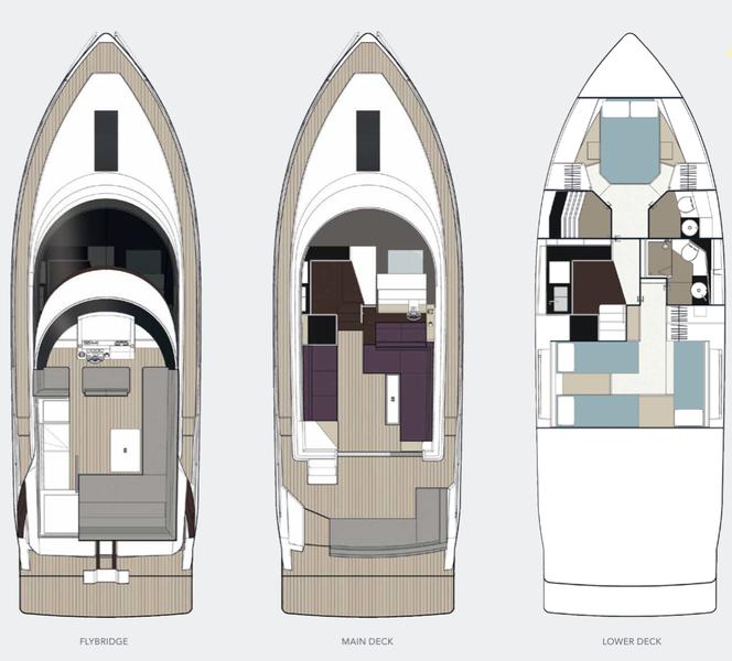 Book yachts online - motorboat - Sealine F450 - Shuron - rent