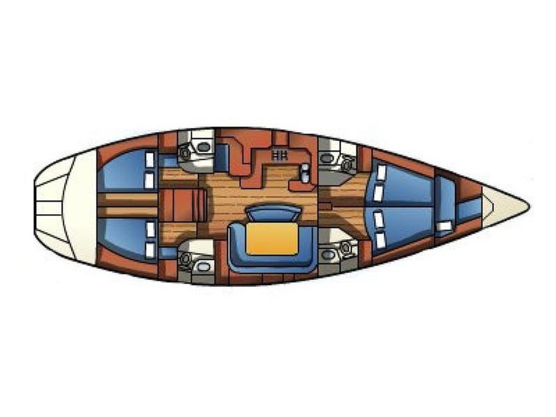 Book yachts online - sailboat - Sun Odyssey 52.2 - Hesiodos - rent