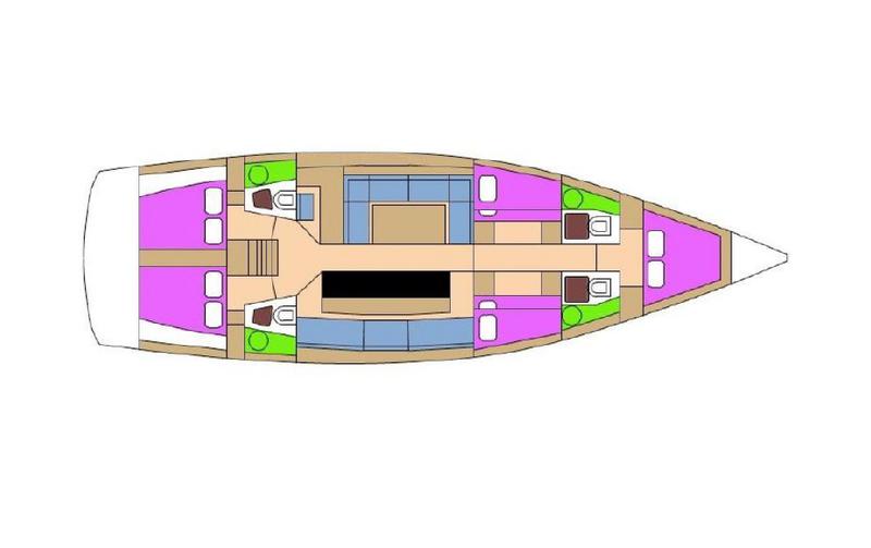 Book yachts online - sailboat - D&amp;D Kufner 54 Univerzum - Marietta II - rent