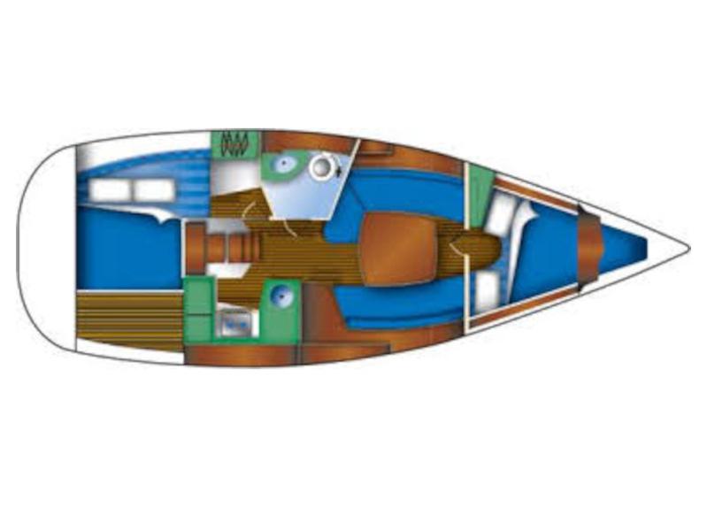 Book yachts online - sailboat - Sun Odyssey 32 - Carmen - rent