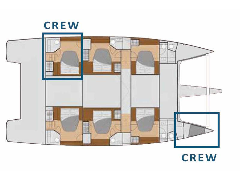 Book yachts online - catamaran - Samana 59 - Maurice - Luxury Catamaran, A/C, Generator, Water maker - rent