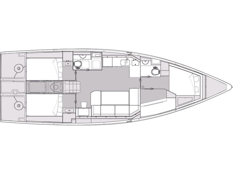 Book yachts online - sailboat - Elan Impression 43 -  NEW MODEL 2023. - VEKENEGA - rent