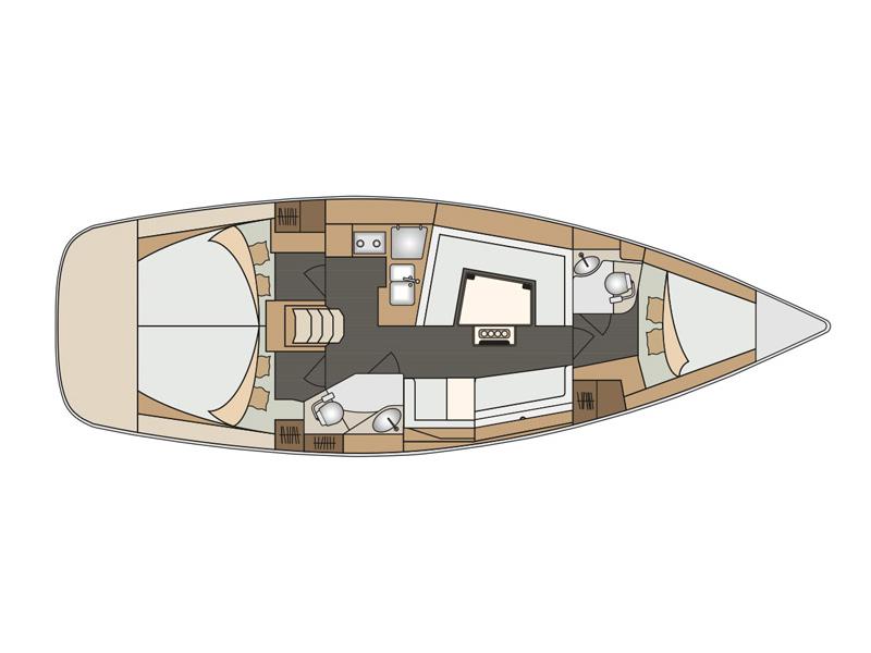Book yachts online - sailboat - Elan 40 Impression - Vili - new sails 2021. - rent